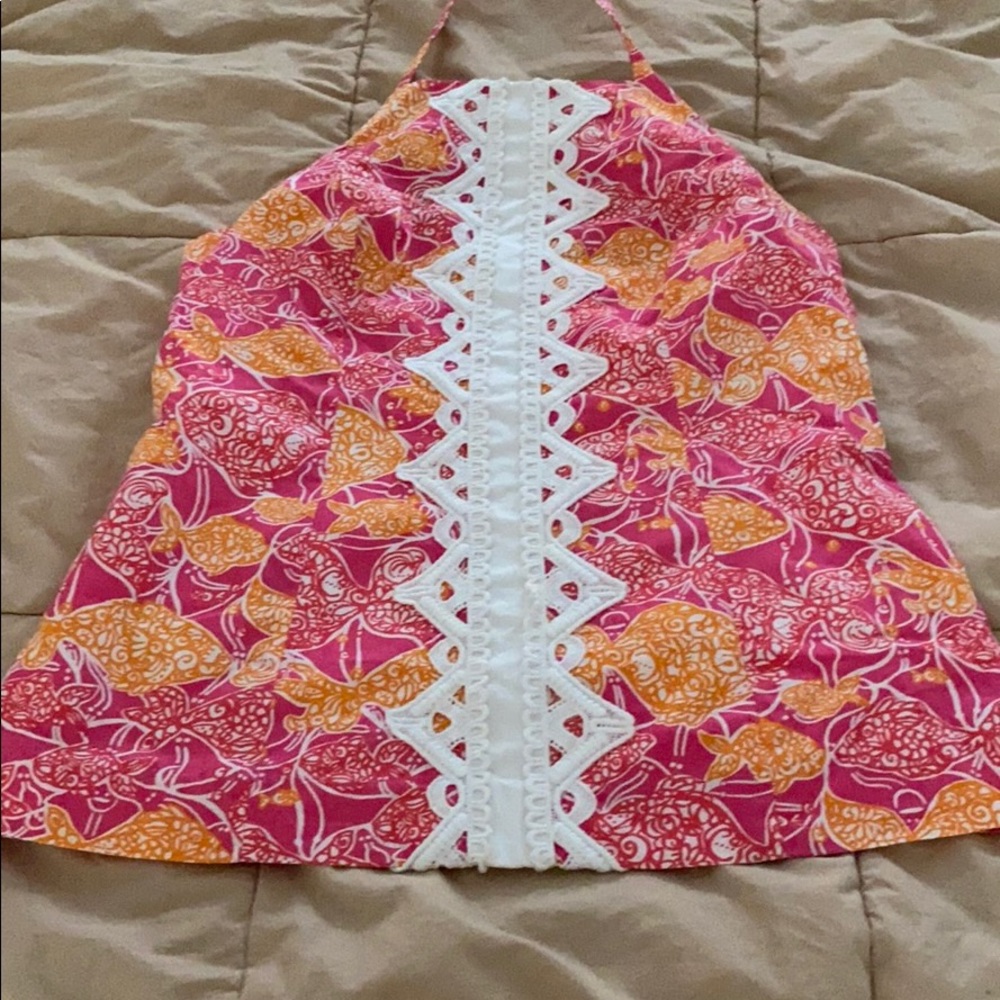 Lily Pulitzer halter tank top